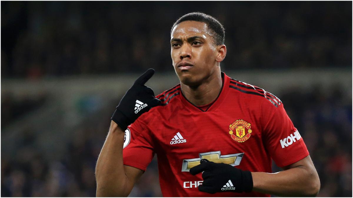 1. Anthony Martial - 10 bàn/39 cú dứt điểm, hiệu suất 25.6%.