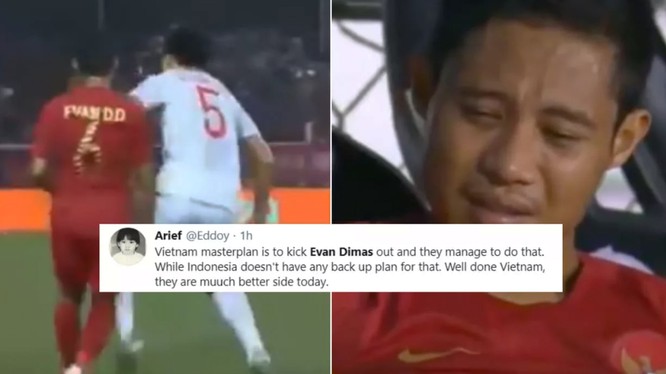 Kế hoạch của Việt Nam là chơi xấu Evan Dimas và họ đã cố làm điều đó. Trong khi Indonesia không hề có chiến thuật dự phòng nào. Dù sao Việt Nam cũng là đội thi đấu tốt hơn lần này.