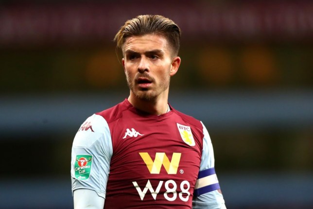 Grealish trong màu áo Aston Villa.
