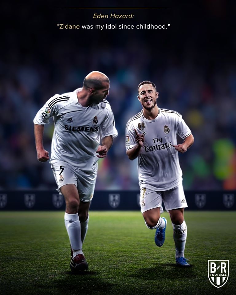 Eden Hazard: "Zinedine Zidane là thần tượng của tôi từ khi còn bé."