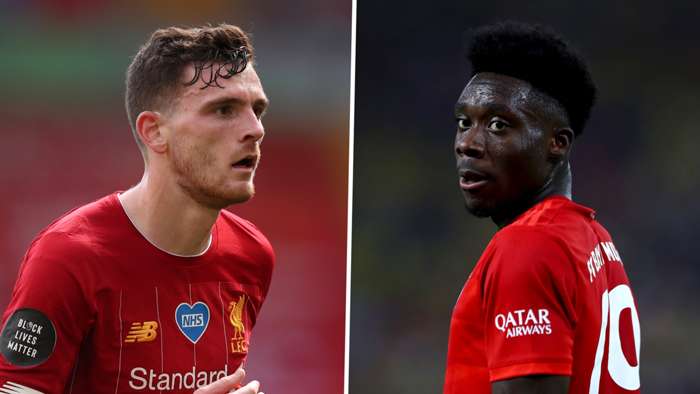 Ảnh bài viết Alphonso Davies và Andy Robertson - Ai là hậu vệ trái hay nhất?