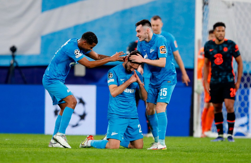 Zenit (bảng H): Zenit có trận hòa Chelsea 3-3 kịch tính. Họ khiến "The Blues" mất ngôi đầu vào tay Juventus.