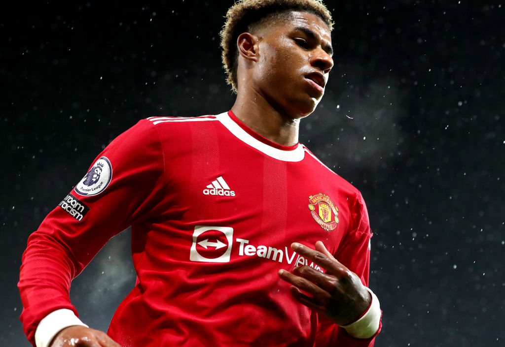 Rashford đang sa sút.