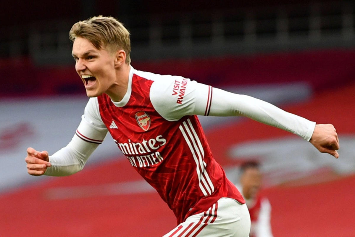 Odegaard đang chơi rất hay cùng Arsenal.