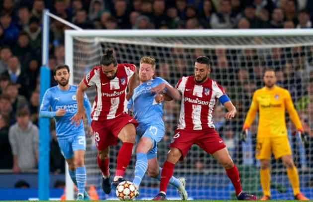 Man City có trận đấu khó khăn trước Atletico Madrid trong khuôn khổ lượt đi vòng tứ kết Champions League mùa này.