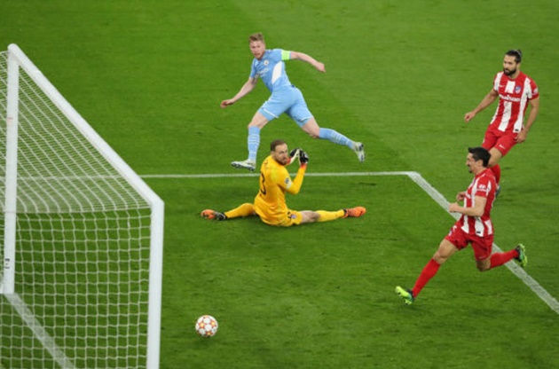 Dù vậy, chiến thuật của Atletico chỉ thành công tới phút 70.