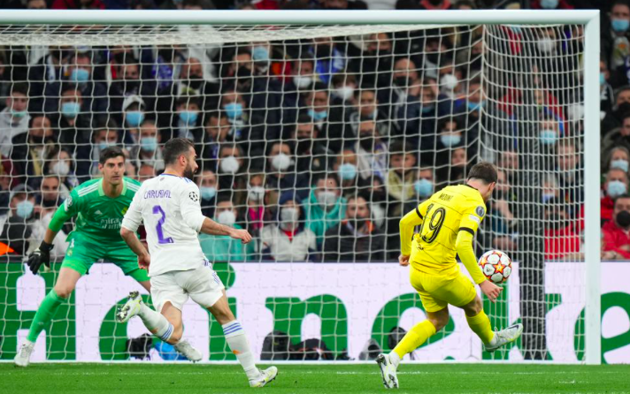 Bàn mở tỷ số của Chelsea.