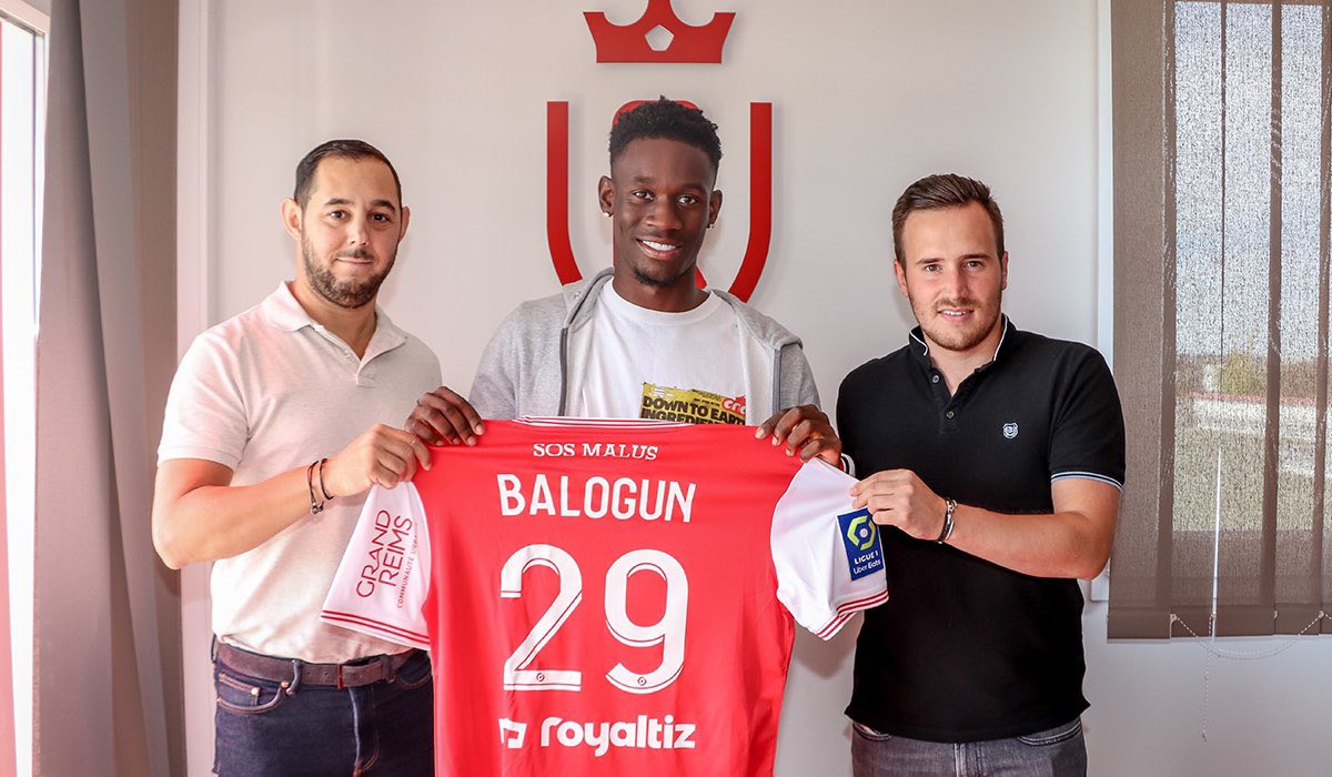 Balogun đã gia nhập Reims vào mùa hè vừa rồi.