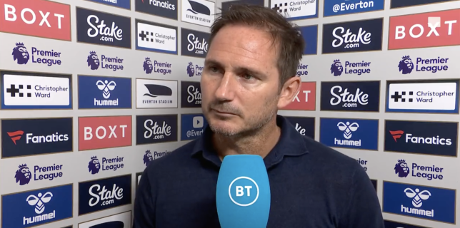 Lampard thừa nhận thất vọng.