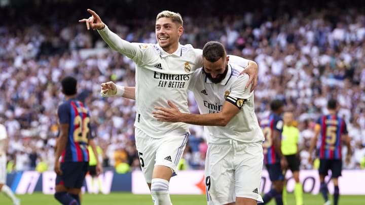 3 bàn thắng do công của Karim Benzema, Federico Valverde và Rodrygo Goes giúp Kền kền hạ CLB xứ Catalan với tỷ số 3-1.