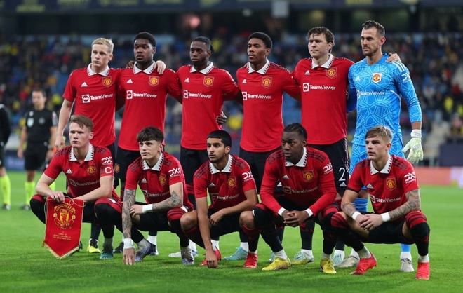 Đội hình ra sân của Man Utd trong trận đấu với Cadiz.