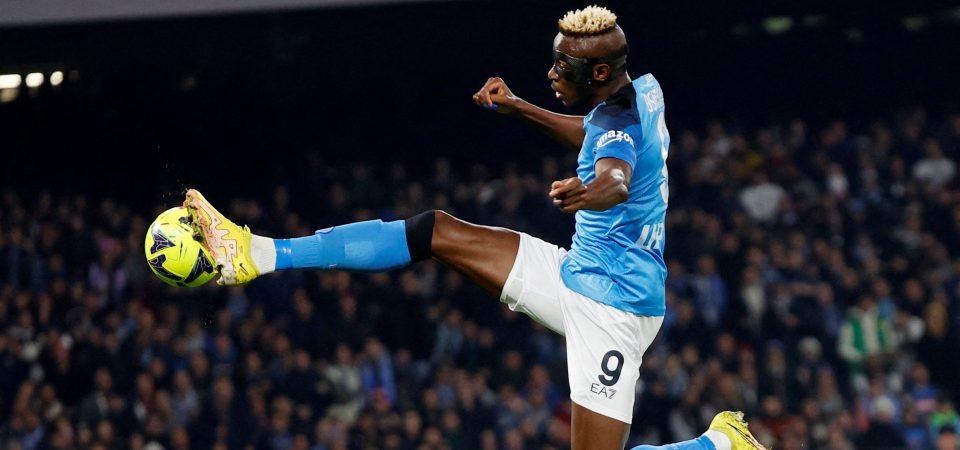 Man Utd cần quyết liệt theo đuổi Osimhen.