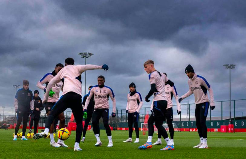 Man Utd có buổi tập chuẩn bị cho trận gặp Crystal Palace.