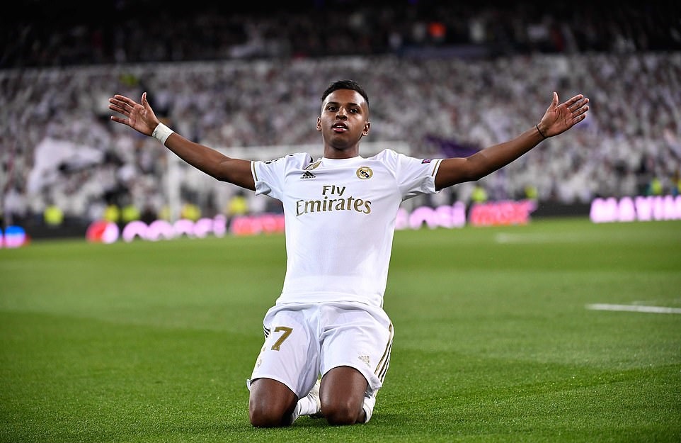 Giá trị của Rodrygo không ngừng tăng kể từ khi cập bến sân Bernabeu.