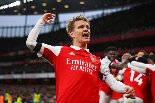 Odegaard gánh vác trọng trách sáng tạo tại Arsenal.