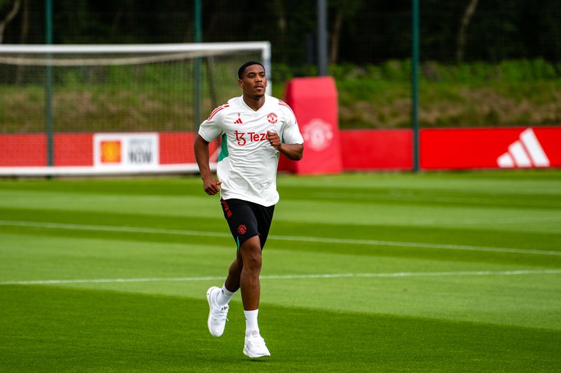 Martial dính chấn thương và chưa hoàn toàn hồi phục.