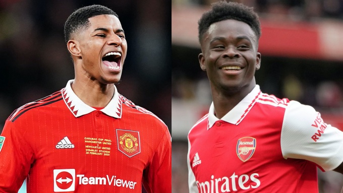 Trái ngược với Rashford, Bukayo Saka tiếp tục thể hiện hình ảnh của một ngôi sao ngày càng trưởng thành.