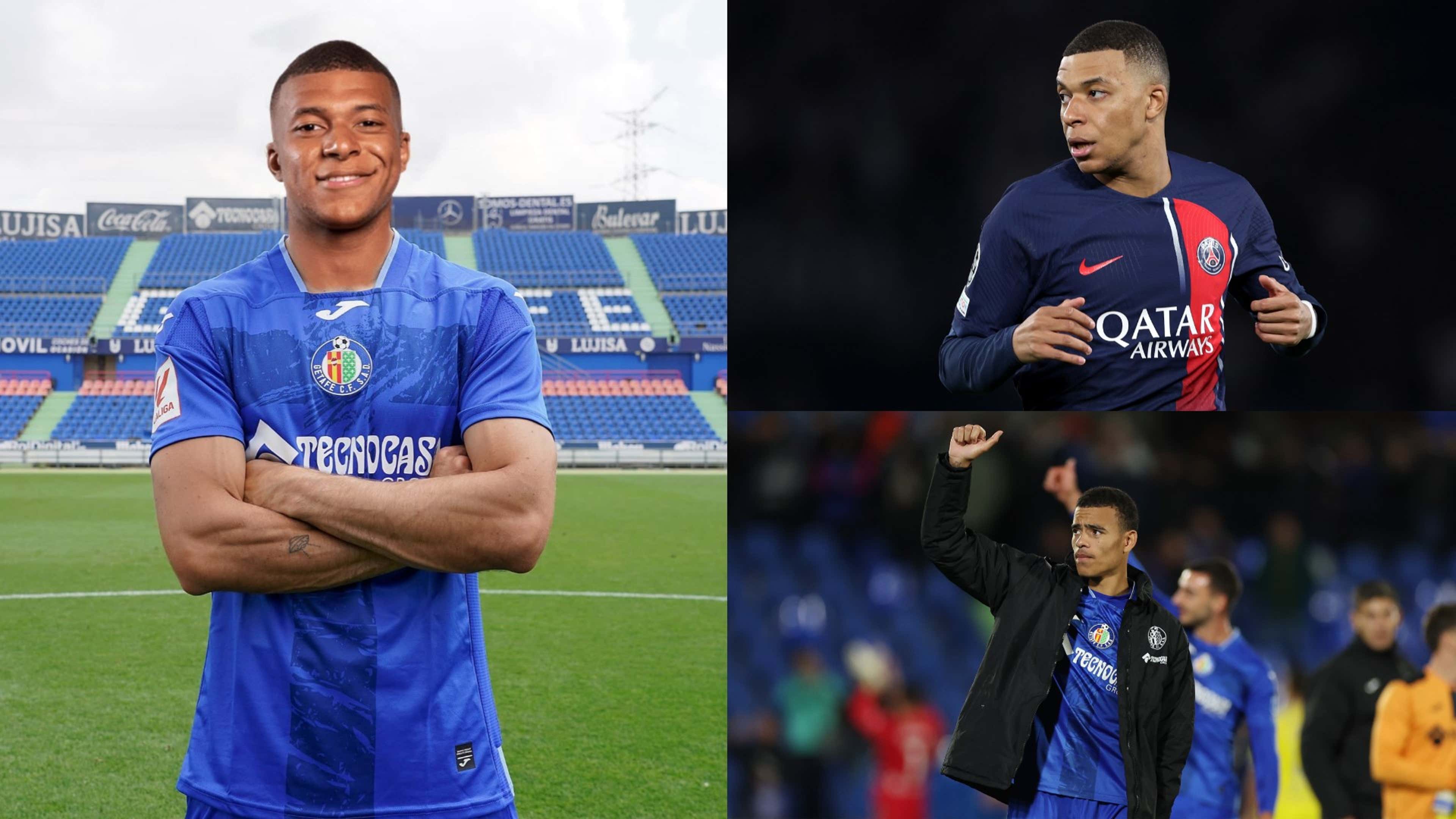 Ảnh bài viết Getafe đăng hình ảnh Mbappe là đồng đội Greenwood 