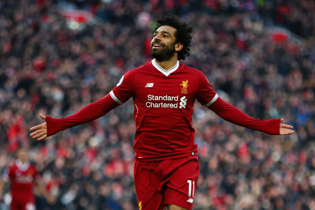 Chỉ có Cristiano Ronaldo (15 bàn) là ghi được nhiều bàn thắng hơn Salah (8 bàn cùng với Roberto Firmino và Wissam Ben Yedder).