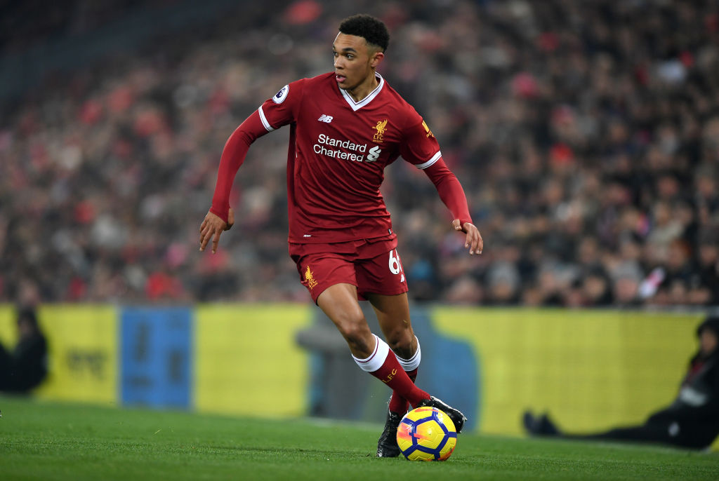 Arnold đã chơi 9/10 trận trên đấu trường Champions League mùa này.