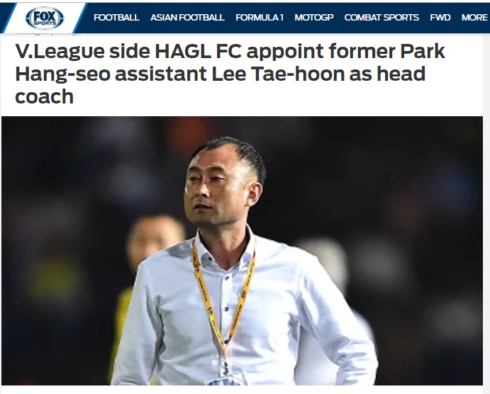 Ảnh bài viết HAGL thay tướng, báo châu Á nói gì?