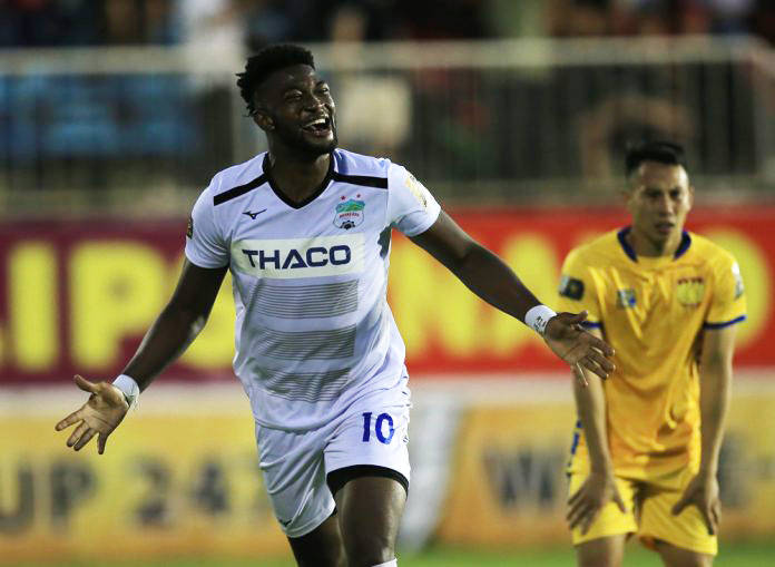 Chevaughn Walsh đã có 5 pha lập công tại V-League 2019.
