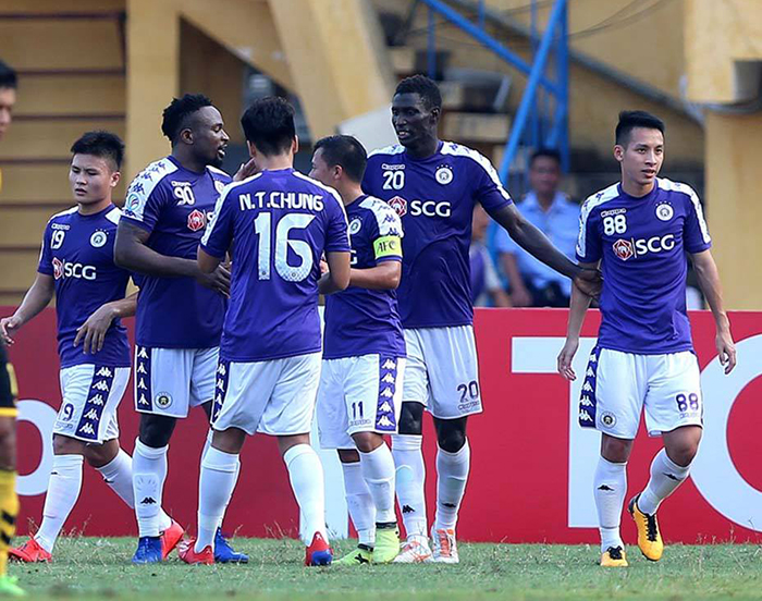 Ảnh bài viết Oseni khai hoả, Hà Nội thắng nhẹ Tampines Rovers giành vé vào vòng knock-out