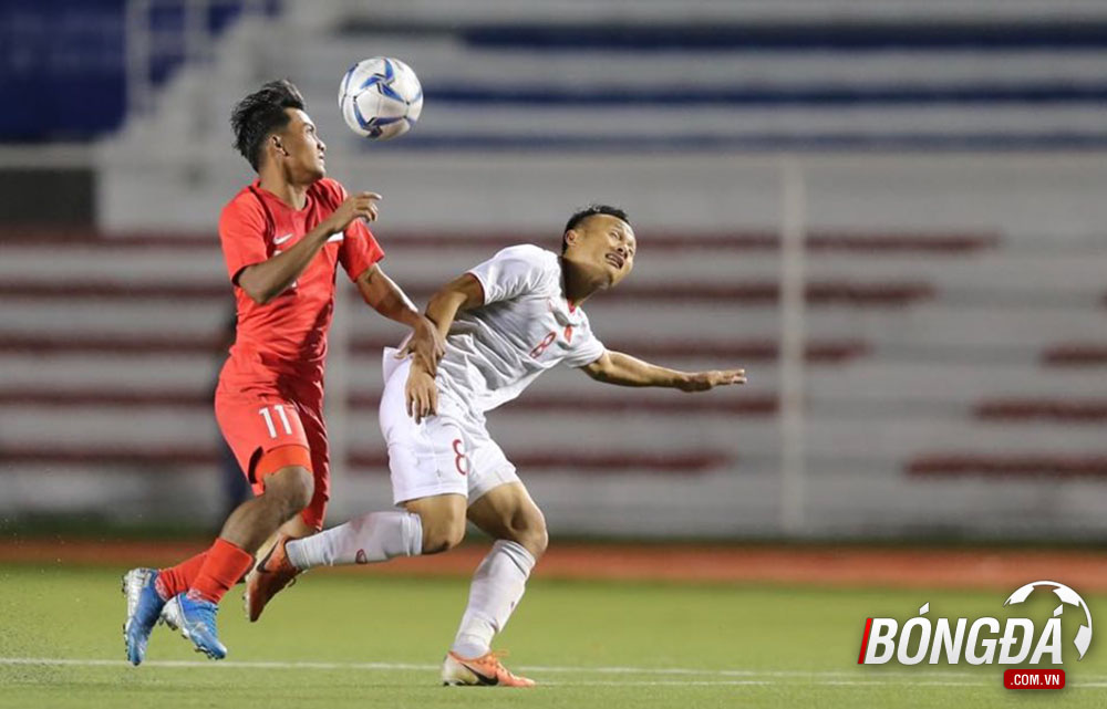 Ảnh bài viết TRỰC TIẾP U22 Việt Nam 1-0 U22 Singapore (Kết thúc): Đức Chinh sắm vai người hùng