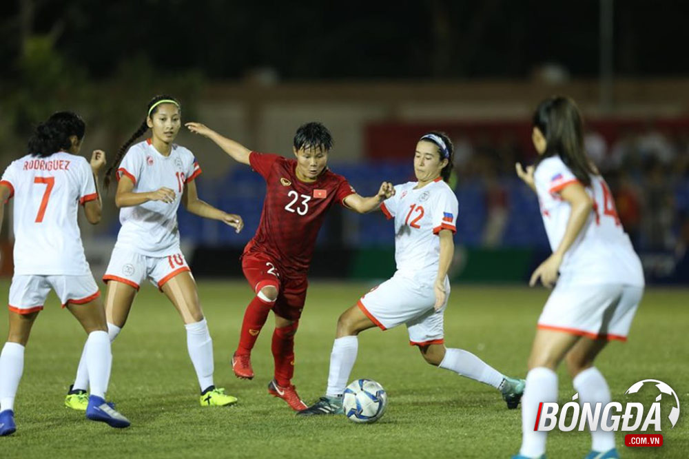 Ảnh bài viết Bích Thuỳ "tả đột hữu xung" trong ngày ĐT Việt Nam giành vé dự Chung kết SEA Games 30