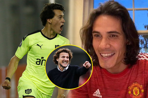 Diego Forlan nhận định ngắn gọn về Edinson Cavani và Facundo Pellestri.