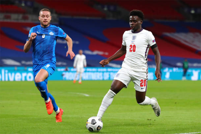 HLV Gareth Southgate quyết định tung ra sân những cái tên đang có phong độ ổn định của Tam Sư như Harry Maguire, Kyle Walker, Declan Rice, Kieran Trippier, Jack Grealish hay Harry Kane.