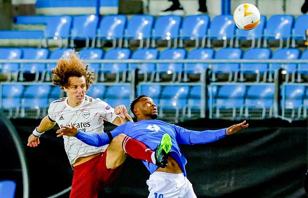 Arsenal tràn đầy tự tin khi có chuyến làm khách đến sân nhà của Molde ở lượt trận thứ 4 bảng B Europa League. HLV Mikel Arteta tung ra sân nhiều cái tên dự bị từ đầu mùa giải như: bộ đôi trung vệ David Luiz, Shkodran Mustafi, thủ thành Runar Alex Runarsson.....