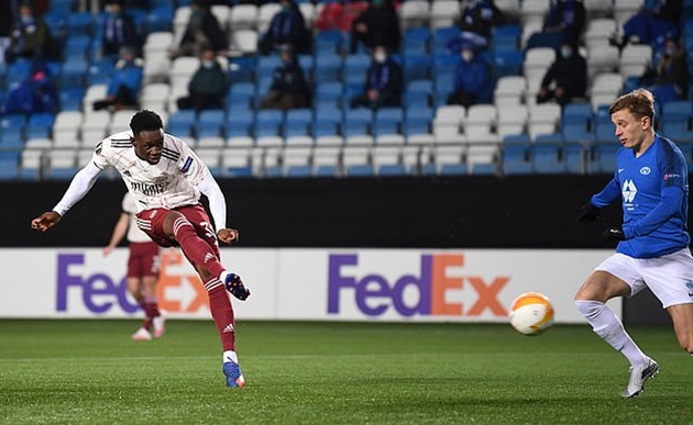 Một trận đấu chói sáng của các sao mai Arsenal.