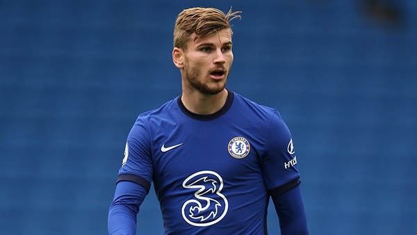 Werner vẫn đang loay hoay tìm lại phong độ đỉnh cao tại Chelsea.