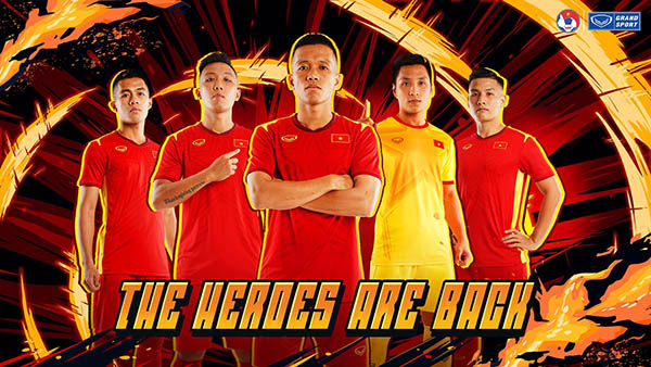 Các cầu thủ futsal Việt Nam cũng rất "ngầu".