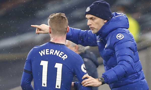 Werner rất nể phục HLV Tuchel.