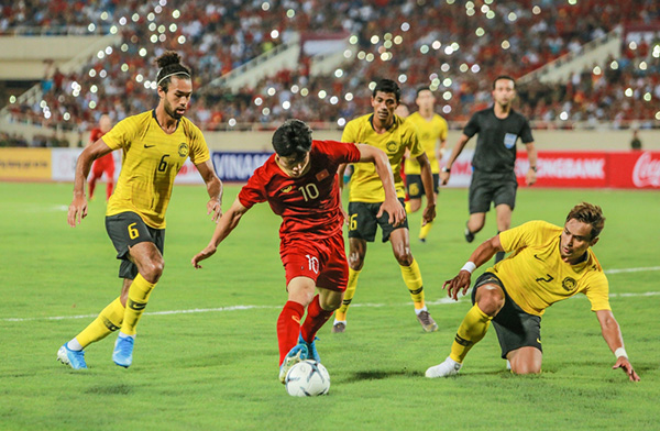 ĐT Việt Nam có thành tích tốt khi đụng độ ĐT Malaysia kể từ 2016.