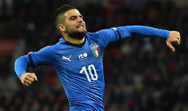 Tiền đạo trái Lorenzo Insigne. Trong thế trận tấn công của Azzurri, Insigne luôn là nhân tố mang đến sự sáng tạo và luân chuyển quả bóng rất hiệu quả. Anh sẽ có được trận đá chính thứ 3 cho ĐT Italia tại EURO 2020?