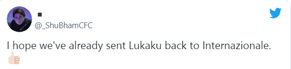 "Tôi hy vọng chúng ta có thể đưa Lukaku trở lại Inter Milan."