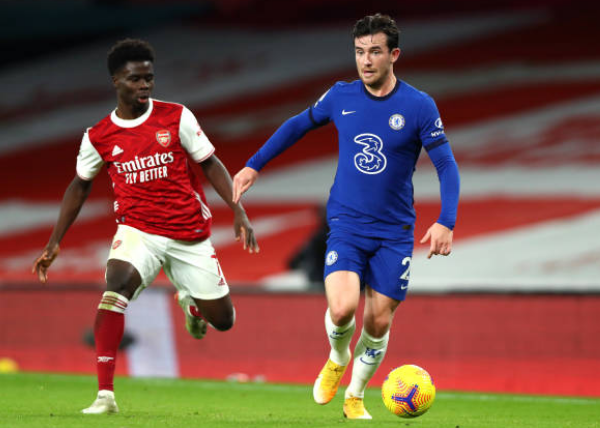 Saka và Chilwell sẽ tạo nên một cuộc chạm trán thú vị.