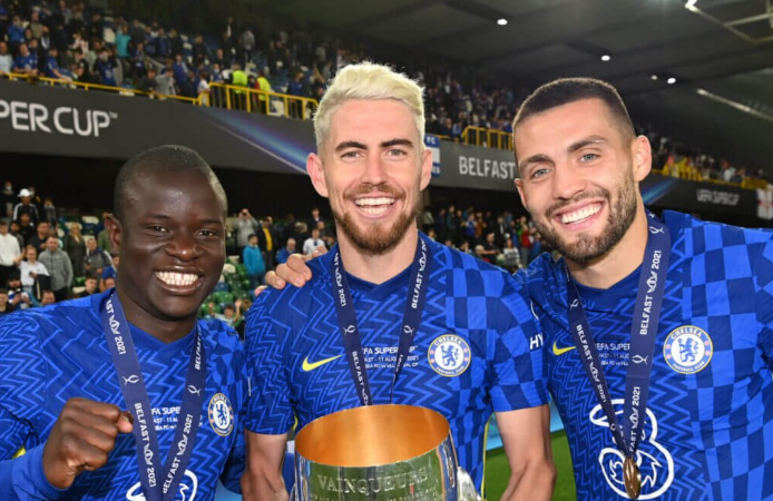 Hàng tiền vệ đẳng cấp của Chelsea.