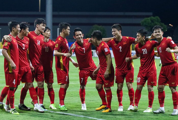 ĐT Việt Nam giành chiến thắng dễ dàng trước Campuchia. Ảnh: VFF.