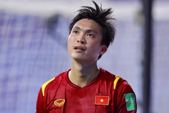Tuấn Anh chỉ thi đấu 13 phút trên sân.