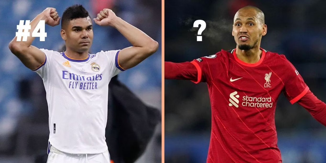 Tuyển Brazil đang sở hữu 2 tiền vệ phòng ngự hàng đầu là Casemiro và Fabinho.