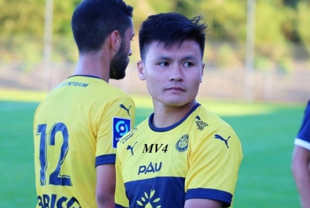 Quang Hải đang từng bước khẳng định giá trị bản thân ở Pau FC.