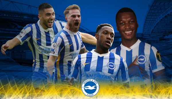 Brighton đã chiêu mộ 2 tân binh.