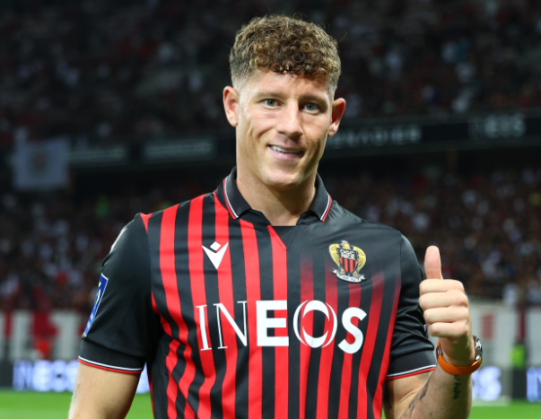 Barkley đã gia nhập OGC Nice sau thời gian không tìm được vị trí ở Chelsea.