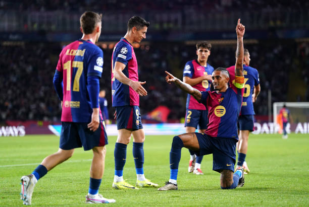 Ảnh bài viết 10 thống kê Barca 4-1 Bayern: Raphinha đi vào lịch sử; Đỉnh cao Harry Kane