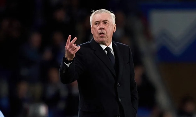 Ảnh bài viết Ancelotti trông cậy vào 2 cái tên giúp Real ngược dòng: Không phải Mbappe hay Vinicius
