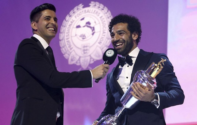 Mohamed Salah có mùa giải ấn tượng trong màu áo Liverpool.